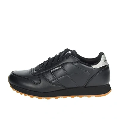 Afbeelding van Skechers Og 85 Old School Cool Hoge sneakers voor dames, zwart, 38.5 EU