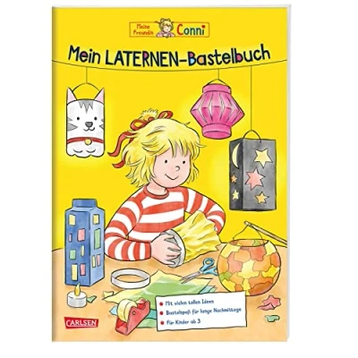 Afbeelding van Conni Gelbe Reihe (Beschäftigungsbuch): Mein Laternen Bastelbuch: Tolle Ideen zum Gestalten schöner für alle Kinder ab 5 Jahren