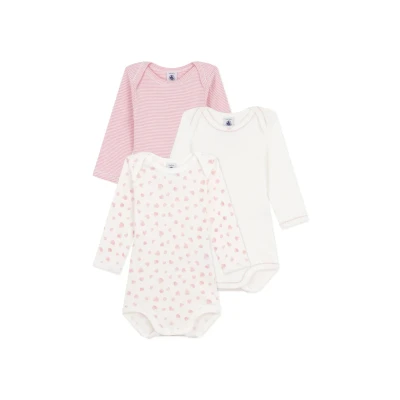 Afbeelding van Petit Bateau 3 PACK Body multicoloured voor kinderen, Maat: 80, Multi/coloured