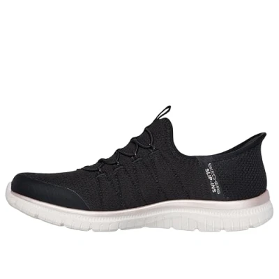 Afbeelding van Skechers Dames Virtue Glow Sneaker, Zwart, 8 UK, 41 EU