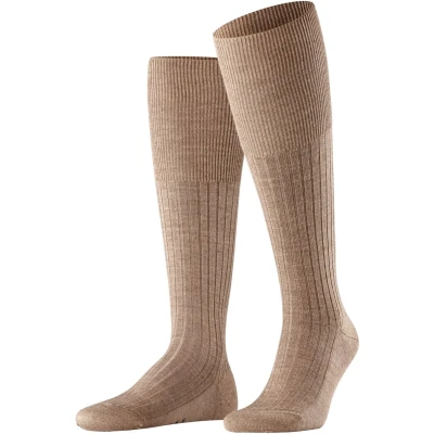 Afbeelding van Falke Bristol Kniekousen, Heren, Maat: 45 46, Nutmeg mel