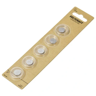 Afbeelding van VOLTCRAFT CR1220 Knoopcel 3 V 40 mAh Lithium VC 16107970 5 stuk(s)
