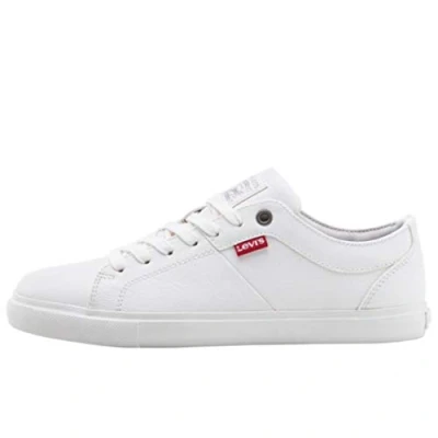 Afbeelding van Levi&#039;s Woods W Sneakers voor dames, Briljant Wit, 40 EU