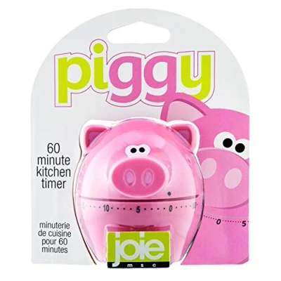 Afbeelding van Joie Kitchen Gadgets 78039 Dierlijke Oink, Roze, Piggy Wiggy Timer