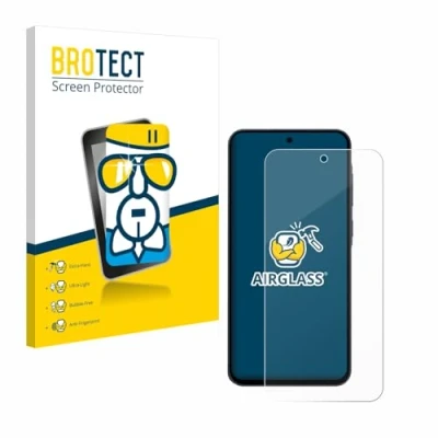 Afbeelding van BROTECT Screenprotector voor Samsung Galaxy A55 5G Folie Beschermfolie Beschermglas transparant