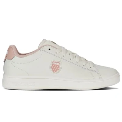 Afbeelding van K SWISS Court Shield Sneaker Sneakers laag, Dames, Maat: 42, s white cameo rose Mesh