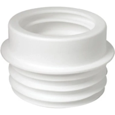 Afbeelding van Wisa afvoermanchet no.4 NKS recht laag voor buis Ø 125 mm wit