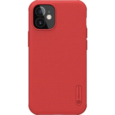 Afbeelding van Nillkin Hoesje geschikt voor Apple iPhone 12 Mini Super Frosted Shield Pro Back Cover Rood