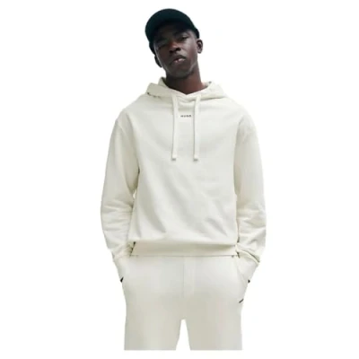 Afbeelding van HUGO DAPO Hoodie, Heren, Maat: Small, Open white