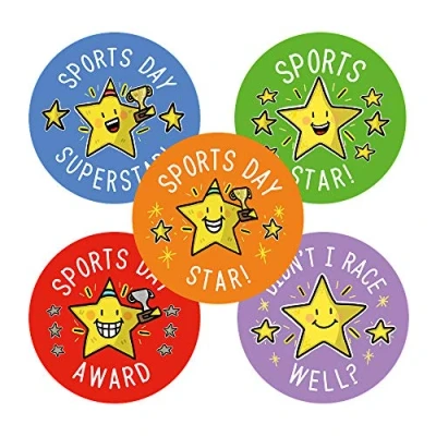 Afbeelding van SuperStickers Sport Dag Deelname Variatie Stickerpakket (250 Stickers)