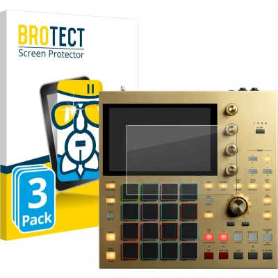 Afbeelding van BROTECT Glas Screen Protector voor Akai MPC One (3 Stuks) Schermbeschermer [9H Hardheid, Beschermglas Folie niet Gehard Glas]