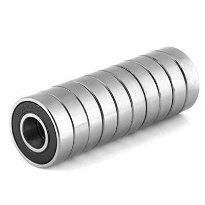 Afbeelding van FTVOGUE 10 stks 6001 2RS Radiale Kogellagers Diepe Groef Rubber Verzegelde (12x28x8mm)