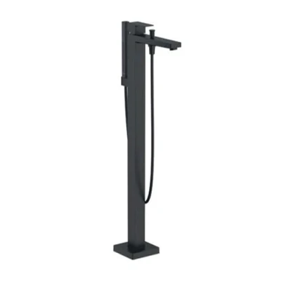 Afbeelding van Duravit, Badkamermeubels, Manhattan miscelatore monocomando per vasca da bagno a pavimento, sporgenza 232 mm, consumo