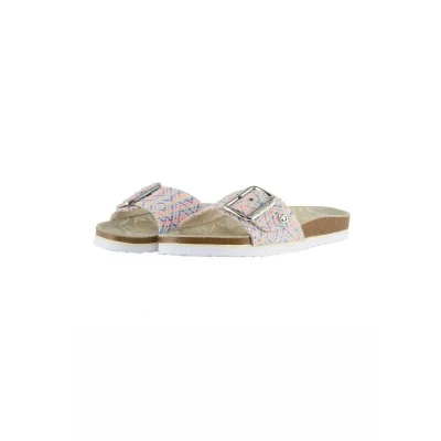 Afbeelding van TOM Tailor Trenner MIT Buntem Muster Muiltjes, Dames, Maat: 41, Blue multi Polyester