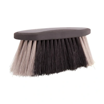 Afbeelding van Premiere Borstel Dandy Soft Grip Zacht Medium 70mm Zwart/Grijs