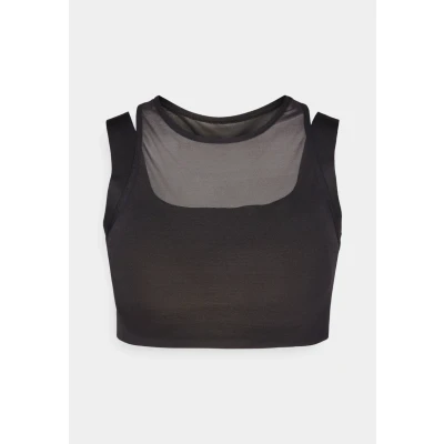 Afbeelding van The North Face Refina Double Layer BRA Sportbh met medium support, Dames, Maat: 32, Black