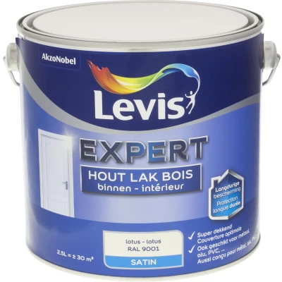 Afbeelding van Levis Expert Lak Binnen Satin Lotus 2.5L