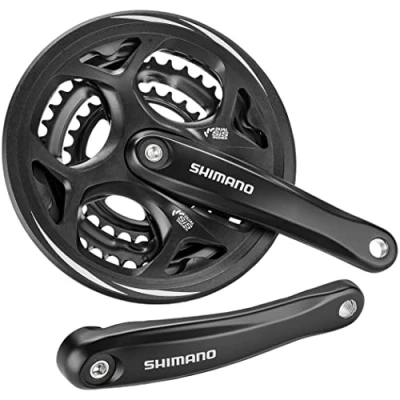 Afbeelding van Shimano Crankstel altus m311 7/8 speed 48x38x28t 175mm zwart blister