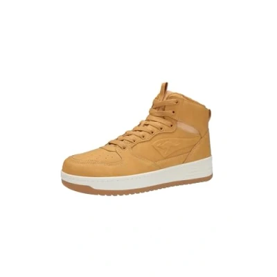 Afbeelding van KangaROOS K Top Power Mid unisex sneaker schoenen warme voering 30142 tan