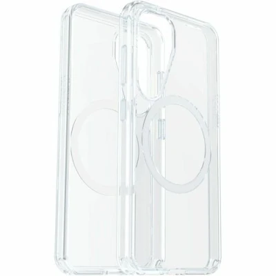 Afbeelding van OtterBox Symmetry Clear mit Magnets (Samsung Galaxy S25), Smartphonehoes, Transparant
