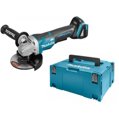Afbeelding van Makita DGA505ZJ 18V Li ion accu haakse slijper body in Mbox 125mm koolborstelloos