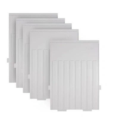 Afbeelding van HAN Steunplaat DIN A4 portretformaat 5 stuks, accessoires voor de indexdoos (art. nr. 954 0 1 11), lichtgrijs, 9024 11