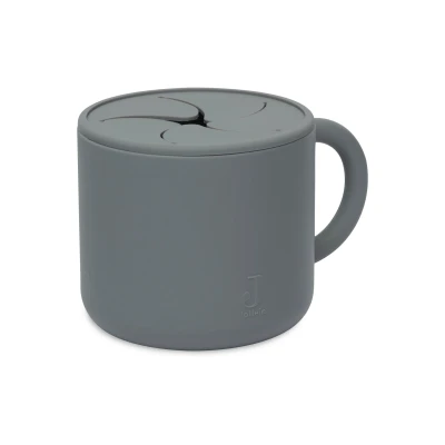 Afbeelding van Jollein siliconen snack cup Storm grey