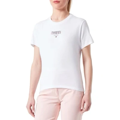 Afbeelding van Tommy Jeans Curve T shirt TJW SLIM ESSNTL LOGO 1 TEE EXT