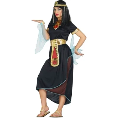 Afbeelding van Fiestas Guirca Kostuum Cleopatra zwart maat M (38 40)