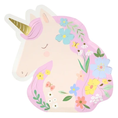 Afbeelding van meri borden meadow unicorns 8st