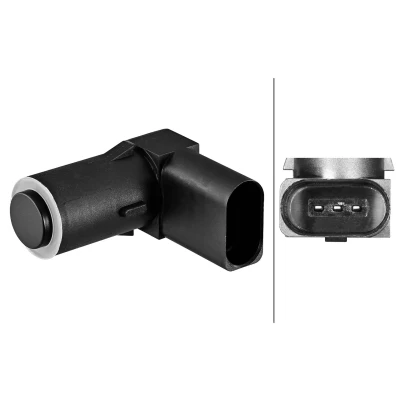 Afbeelding van Sensor, park distance control HELLA 6PX 358 270 611, voor o.a. VW, SKODA