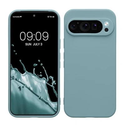 Afbeelding van kwmobile telefoonhoesje geschikt voor Google Pixel 9 Pro Hoesje smartphone Precisie camera uitsnede In antieksteen
