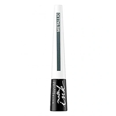 Afbeelding van Maybelline New York Master Ink Metallic 33 Glimmer Green, per stuk verpakt (1 x 2,5 ml)