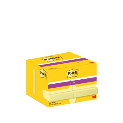 Afbeelding van Memoblok 3M Post it 656 Super Sticky 47.6x76mm geel