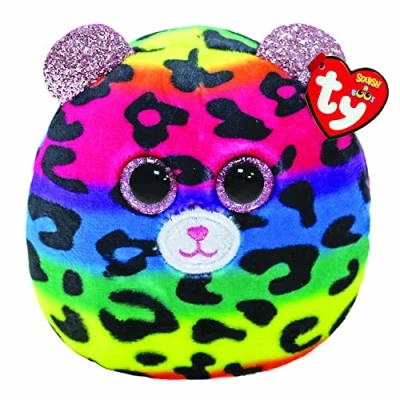 Afbeelding van Ty Squish A Boo Knuffelkussen Luipaard Dotty 8 Cm