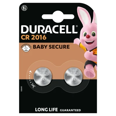 Afbeelding van Duracell DL2016 / cr2016 blister van 2 batterijen