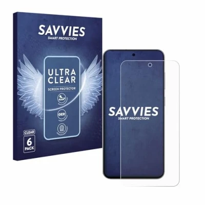 Afbeelding van Savvies (6 Stuks) Schermbeschermer voor Samsung Galaxy S24 FE Screen Protector Ultra Transparant