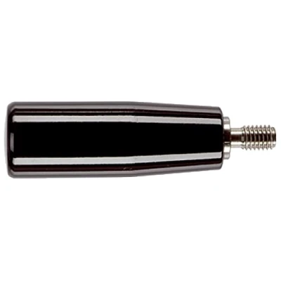 Afbeelding van HALDER 24530.0050 cilindergrepen, zwart, d1=26 mm/d2=M8/staal