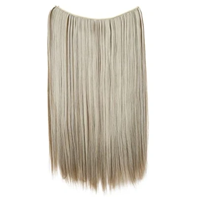 Afbeelding van CAISHA 50cm 1 Inslagverlenging Met Elastische Band Haarverlenging Haarstukje Glad Hittebestendig Lichtbruin Lichtblond Highlights E123