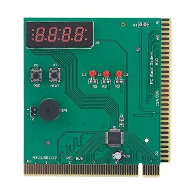 Afbeelding van PC moederbord diagnostische kaart 4 cijferige analyzer Computer diagnostisch POST tester voor PCI en ISA