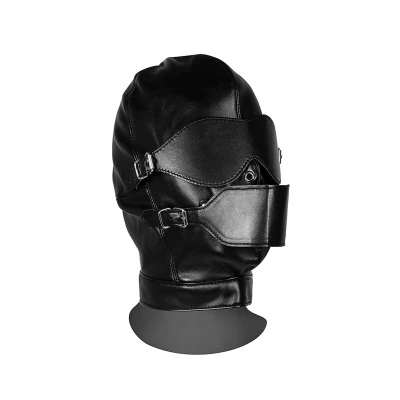 Afbeelding van Blindfolded Mask with Breathable Ball Gag Black