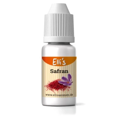 Afbeelding van Ellis Aromen Saffraan levensmiddelaroma vloeibaar voor levensmiddelen en vloeistoffen, om te bakken, koken, zoals pap kwark caloriearm