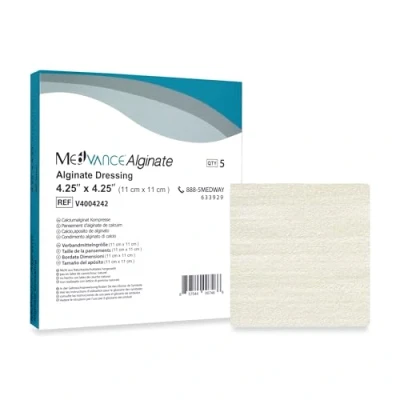 Afbeelding van MedVance TM Alginate Calcium Dressing 11 cm x Box of 5 dressings