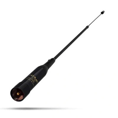 Afbeelding van HYS Dual Band Telescopische Flexibele Antenne VHF UHF 144/430MHz PL259 Connector voor Vele Mobiele Radio