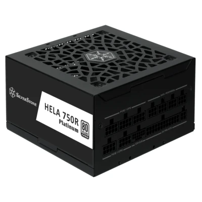 Afbeelding van SilverStone Technology HELA 750R Platinum SST HA750R PM volledig modulaire PCIe 5 80 PLUS ATX voeding met 750 W