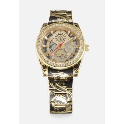 Afbeelding van Guess Dragoness Chronograaf goldcoloured, Dames, Maat: One Size, Gold coloured