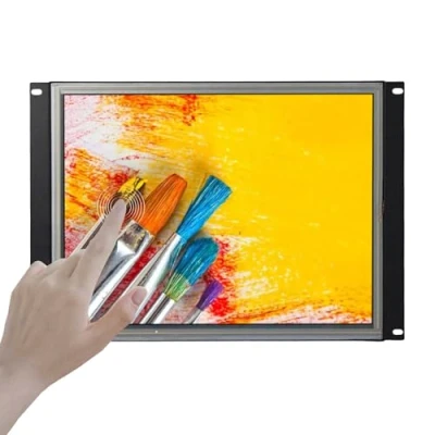 Afbeelding van VSDISPLAY 15 inch 1024x768 HD 1000nit IPS LCD Industriële Touchscreen met HDMI VGA DVI Controller Board, Metalen Shell