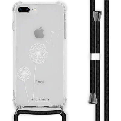 Afbeelding van Apple iPhone 7 Plus Hoesje Kunststof iMoshion Softcase/Koordhoesje/Backcover Wit Telefoonhoesje
