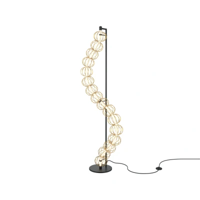 Afbeelding van Maytoni Vloerlamp Golden Cage Goud