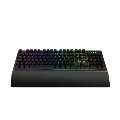 Afbeelding van INCA IKG 451 Professional Mechanisch gaming Toetsenbord USB Zwart RGB LED. QWERTY NL. Brown Switch. 3jaar garantie.